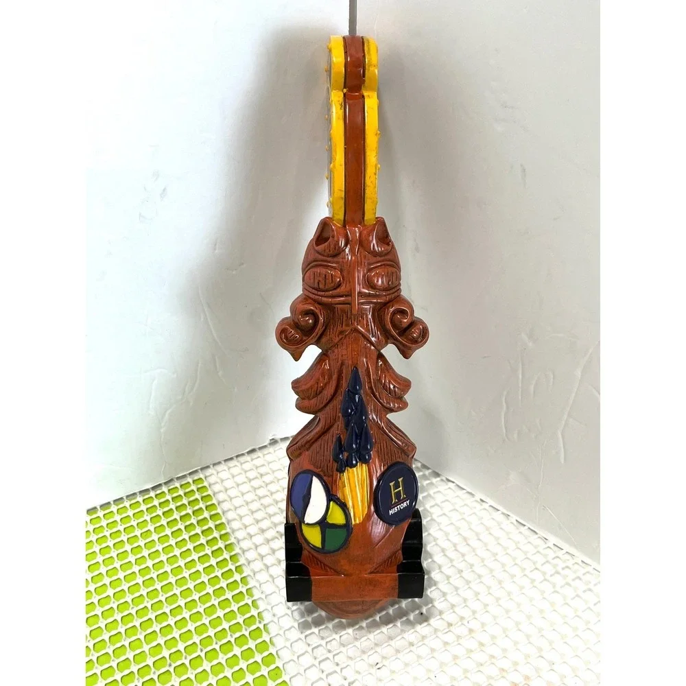 Newcastle Amber Ale Vikings Beer Tap Handle History Channel‎ Collaboration Tiki